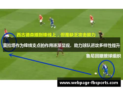 莫拉塔作为锋线支点的作用逐渐显现，助力球队进攻多样性提升